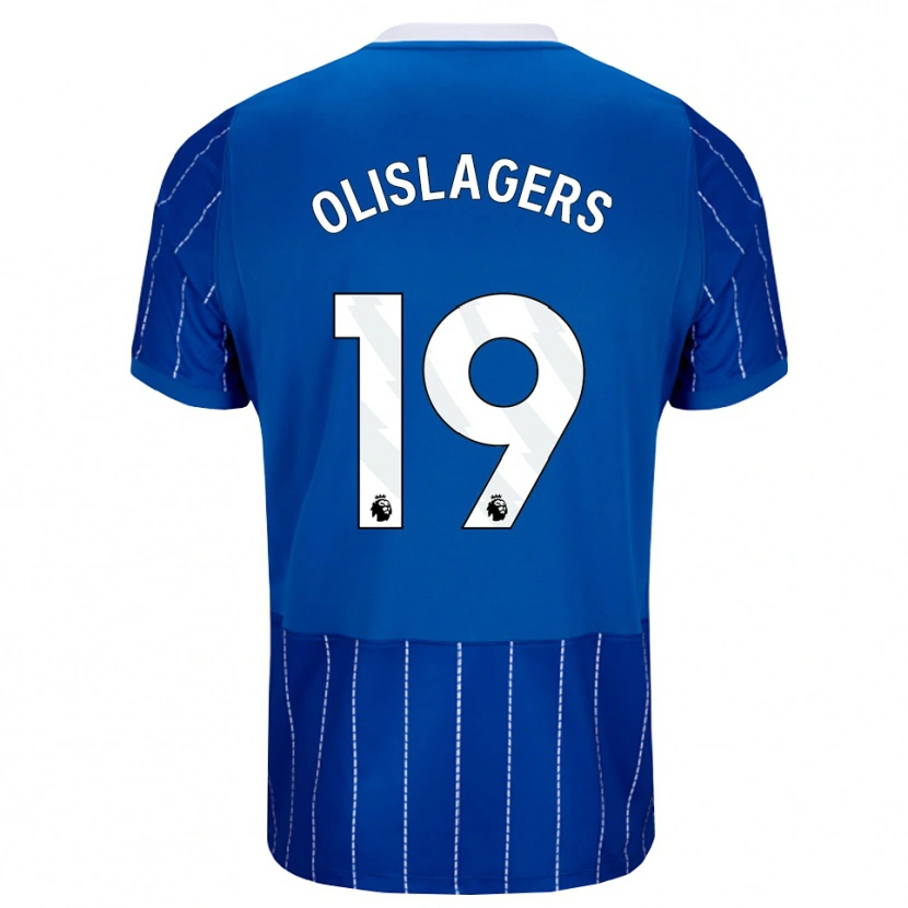 Danxen Kid Marisa Olislagers #19 Medium Blue White Home Jersey 2026/27 T-Shirt