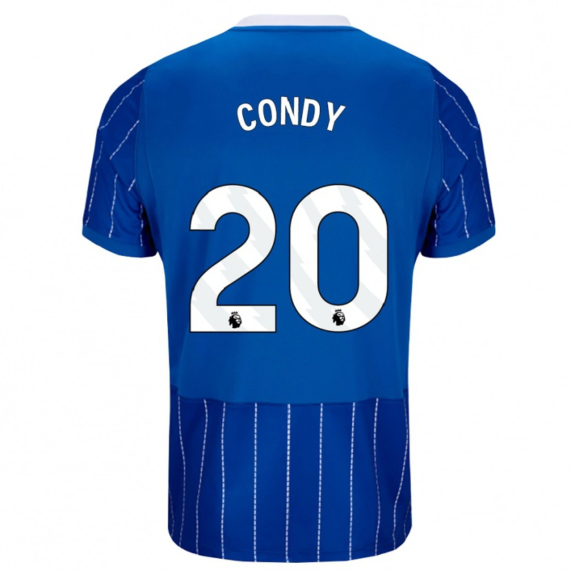 Danxen Kid Chris Condy #20 Medium Blue White Home Jersey 2026/27 T-Shirt