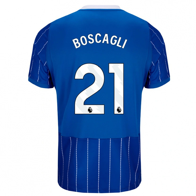 Danxen Kid Olivier Boscagli #21 Medium Blue White Home Jersey 2026/27 T-Shirt