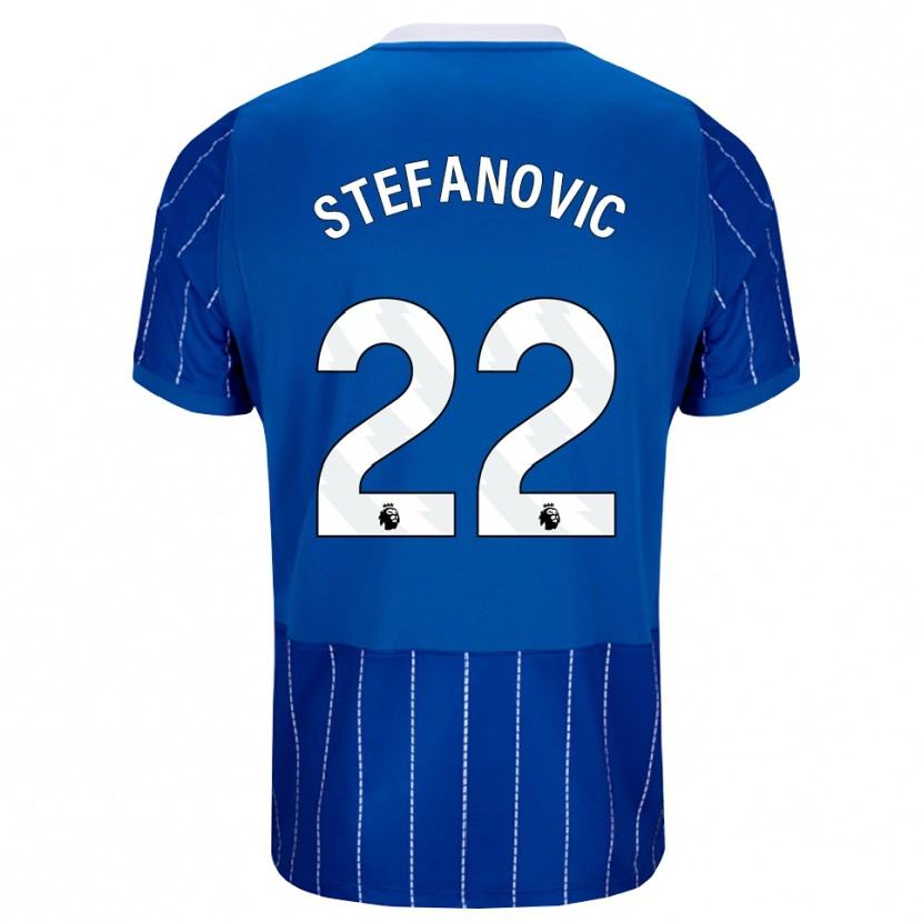 Danxen Kid Dejana Stefanović #22 Medium Blue White Home Jersey 2026/27 T-Shirt