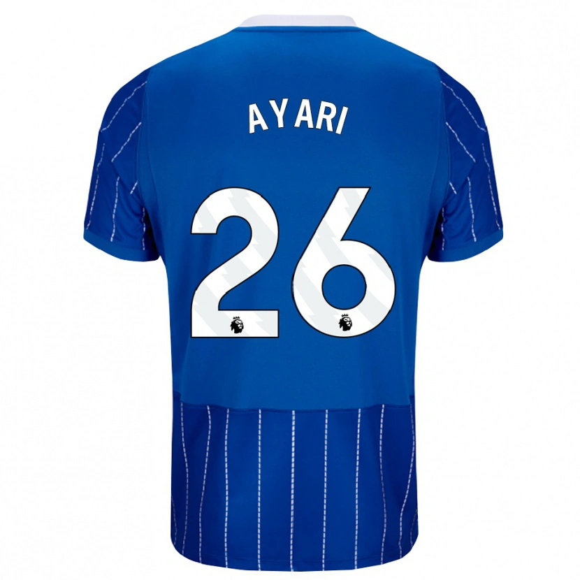 Danxen Kid Yasin Ayari #26 Medium Blue White Home Jersey 2026/27 T-Shirt