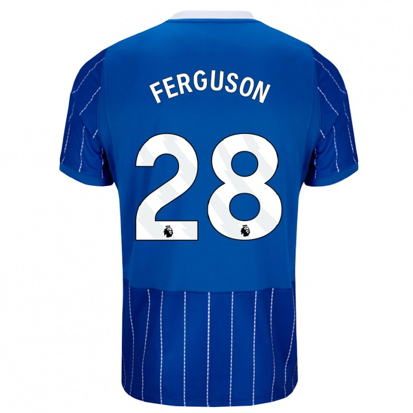 Danxen Kid Evan Ferguson #28 Medium Blue White Home Jersey 2026/27 T-Shirt