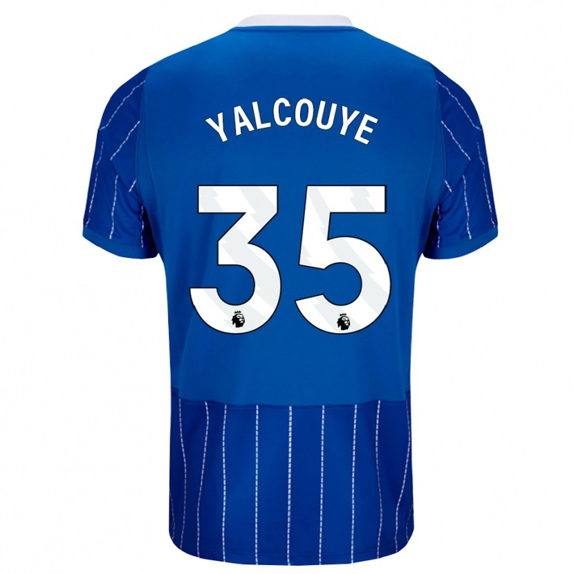 Danxen Kid Malick Yalcouyé #35 Medium Blue White Home Jersey 2026/27 T-Shirt