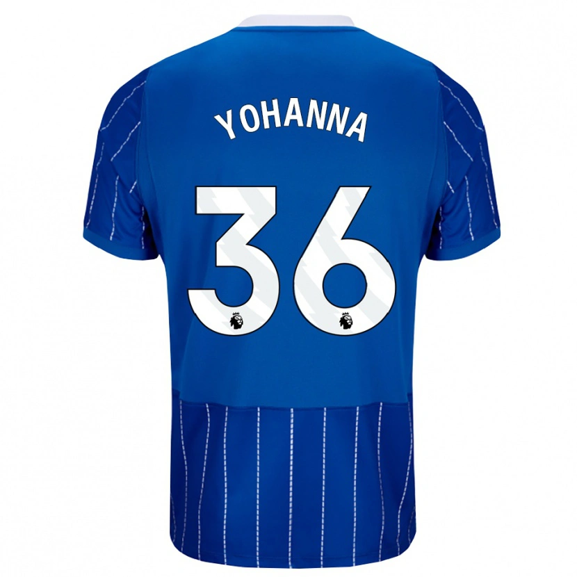 Danxen Kid Zadok Yohanna #36 Medium Blue White Home Jersey 2026/27 T-Shirt