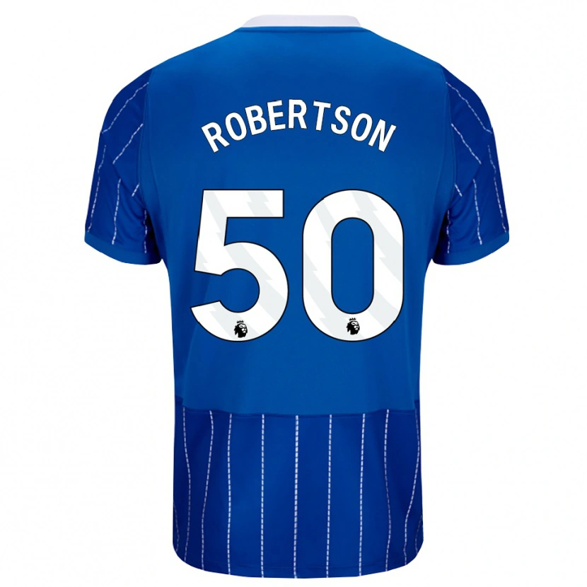 Danxen Kid Josh Robertson #50 Medium Blue White Home Jersey 2026/27 T-Shirt