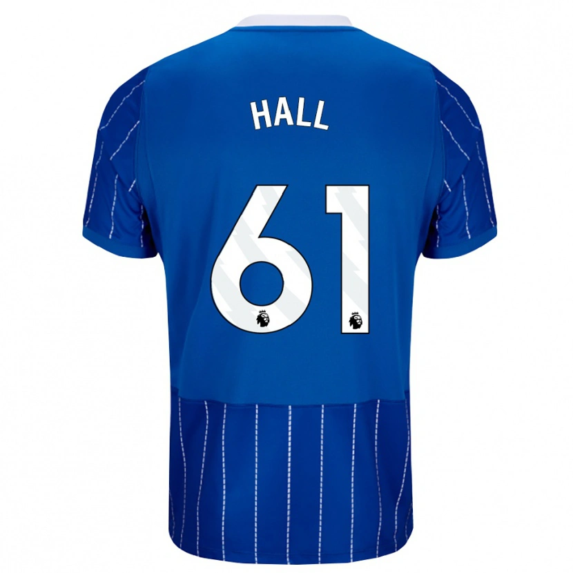 Danxen Kid Steven Hall #61 Medium Blue White Home Jersey 2026/27 T-Shirt