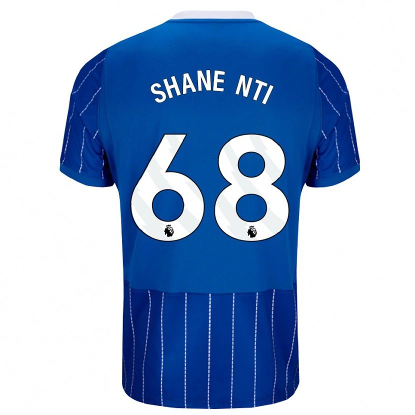 Danxen Kid Shane Nti #68 Medium Blue White Home Jersey 2026/27 T-Shirt