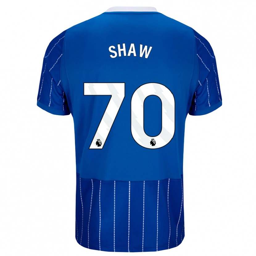 Danxen Kid Kofi Shaw #70 Medium Blue White Home Jersey 2026/27 T-Shirt