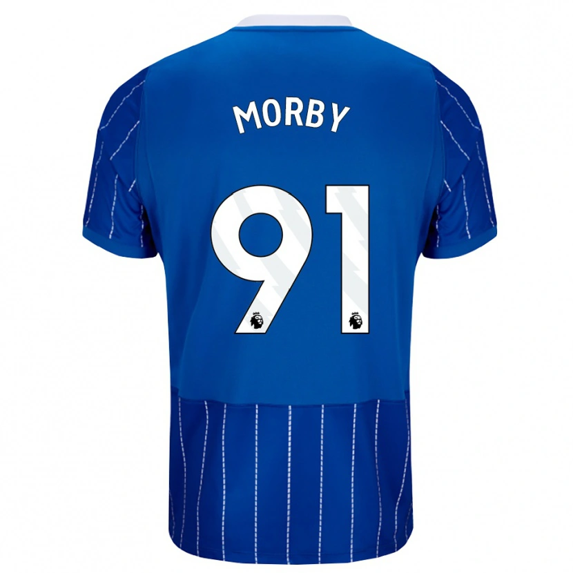 Danxen Kid Jackson Morby #91 Medium Blue White Home Jersey 2026/27 T-Shirt