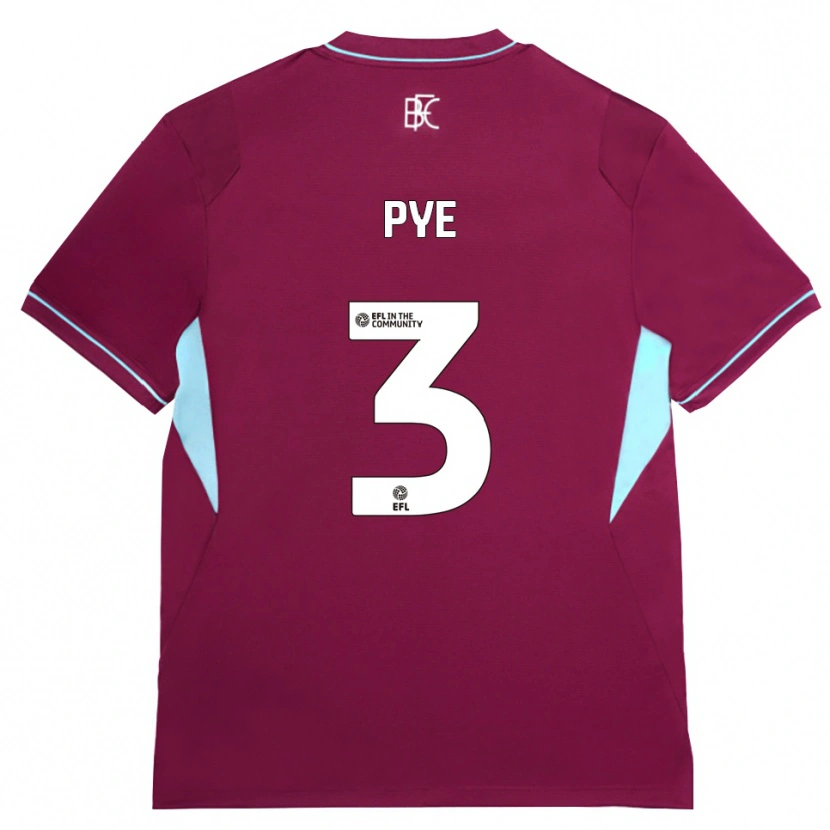 Danxen Kid Logan Pye #3 Burgundy Green Home Jersey 2026/27 T-Shirt