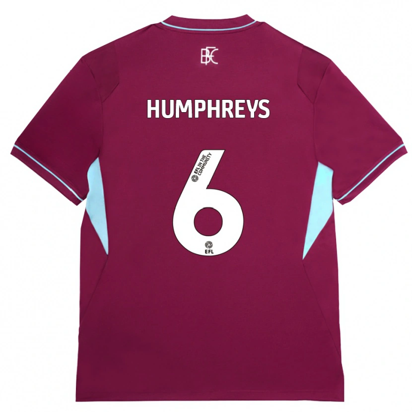 Danxen Kid Bashir Humphreys #6 Burgundy Green Home Jersey 2026/27 T-Shirt