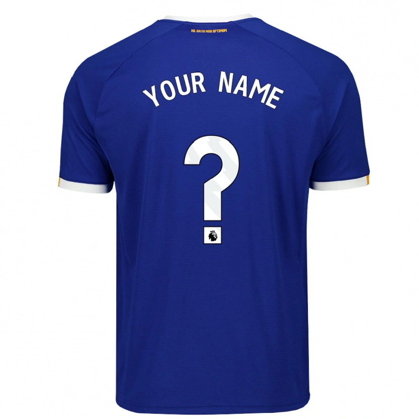 Danxen Kid Your Name #0 Blue White Yellow Home Jersey 2026/27 T-Shirt