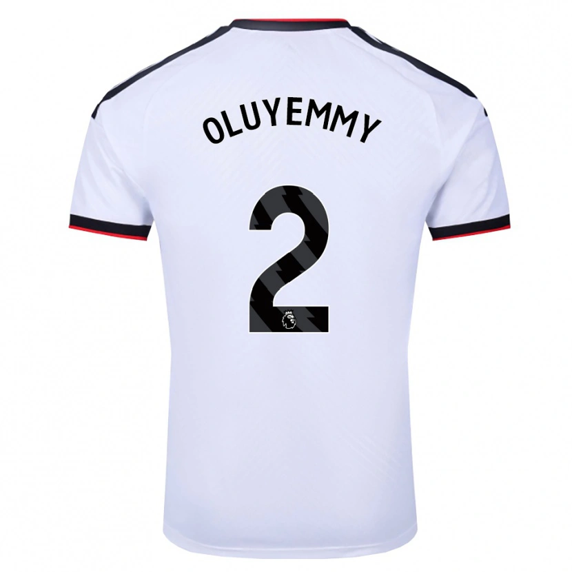 Danxen Kid Benjamin Oluyemmy #2 White Black Red Home Jersey 2026/27 T-Shirt