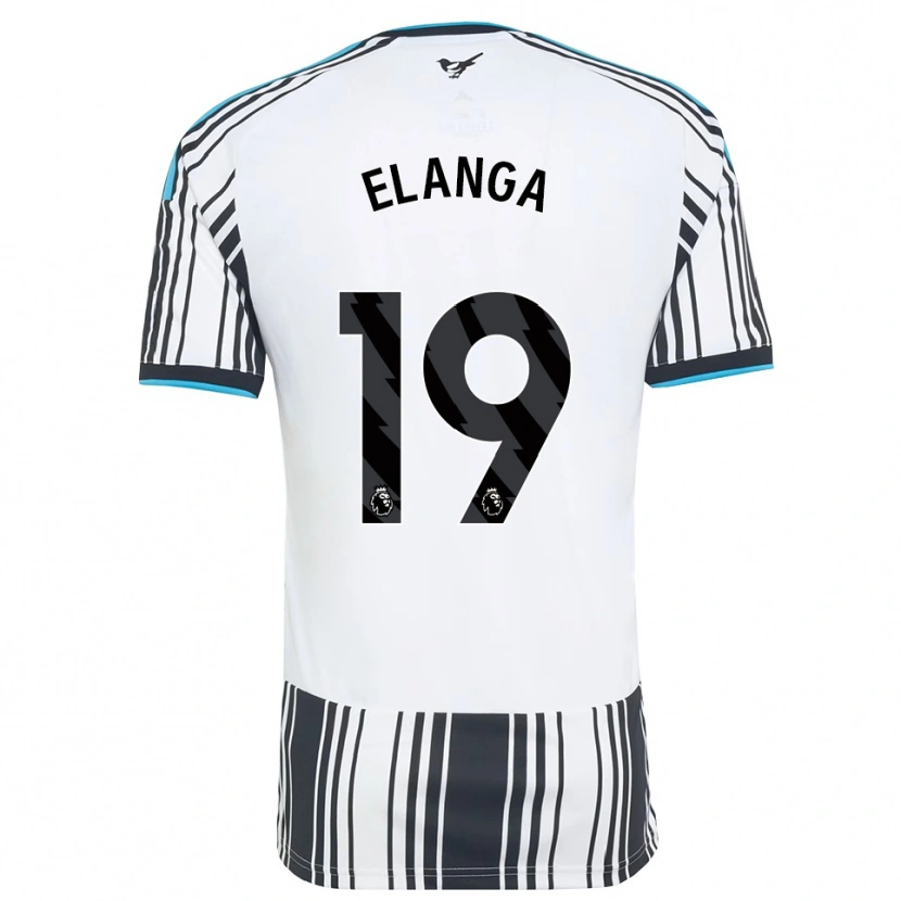 Danxen Kid Anthony Elanga #19 Sky Blue Black White Home Jersey 2026/27 T-Shirt