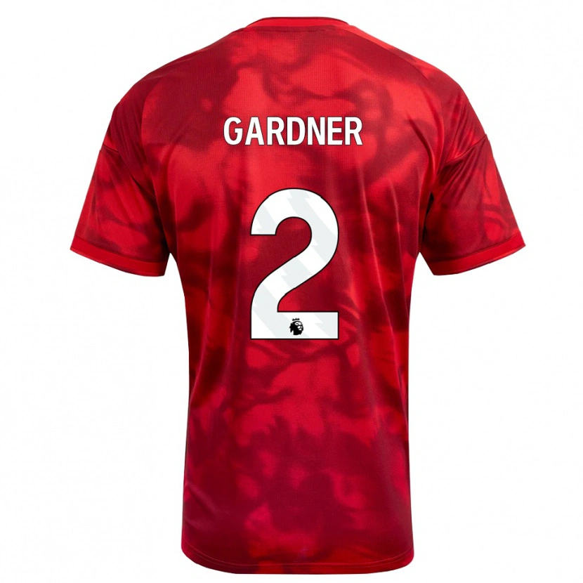 Danxen Kid Daniel Gardner #2 Crimson White Home Jersey 2026/27 T-Shirt