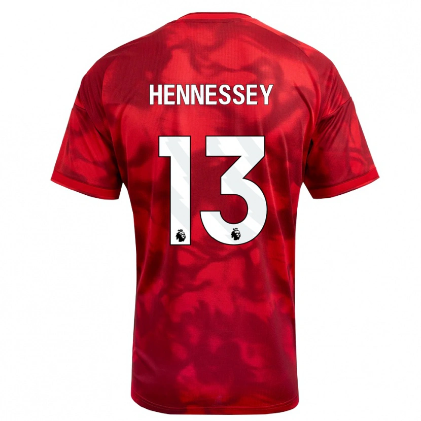 Danxen Kid Wayne Hennessey #13 Crimson White Home Jersey 2026/27 T-Shirt