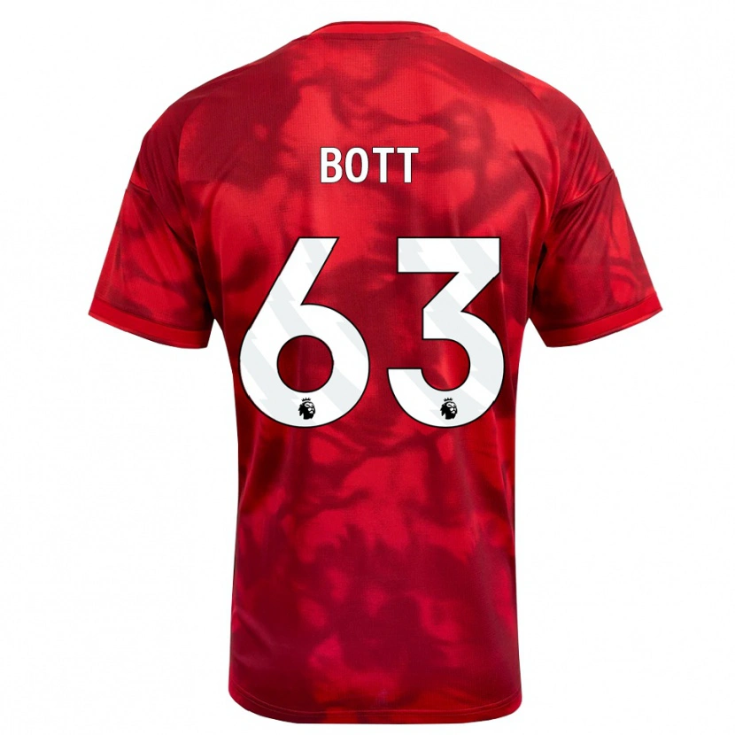 Danxen Kid Aaron Bott #63 Crimson White Home Jersey 2026/27 T-Shirt