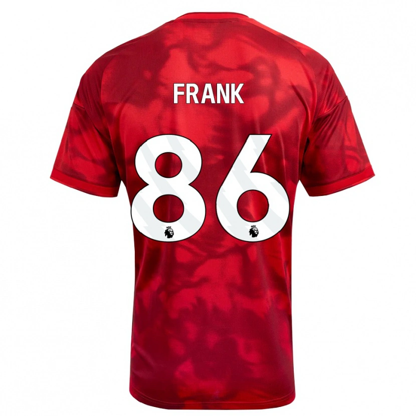Danxen Kid Frank Djamna #86 Crimson White Home Jersey 2026/27 T-Shirt