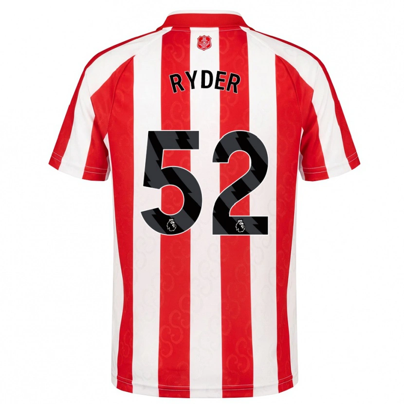 Danxen Kid Joe Ryder #52 Red White Black Home Jersey 2026/27 T-Shirt