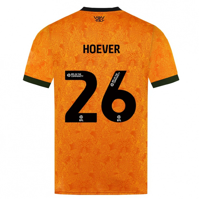 Danxen Kid Ki-Jana Hoever #26 Orange Black Home Jersey 2026/27 T-Shirt