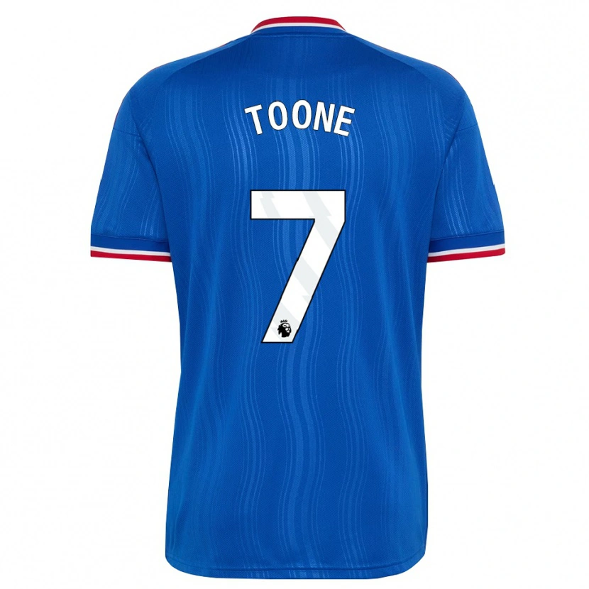 Danxen Kid Ella Toone #7 Blue White Red Away Jersey 2026/27 T-Shirt