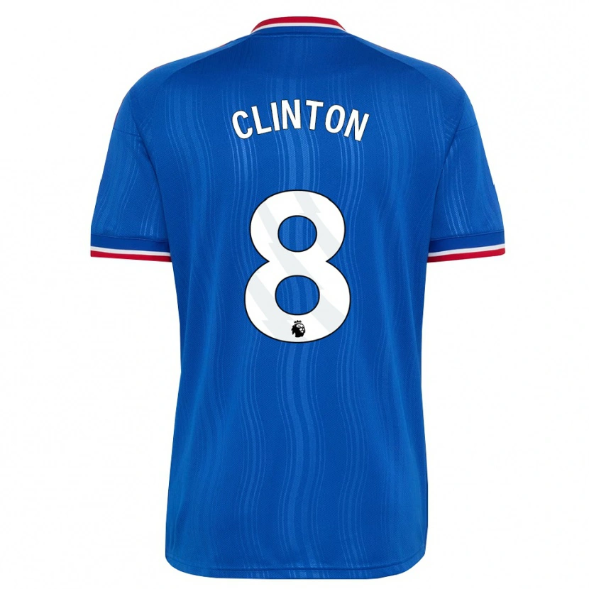 Danxen Kid Grace Clinton #8 Blue White Red Away Jersey 2026/27 T-Shirt