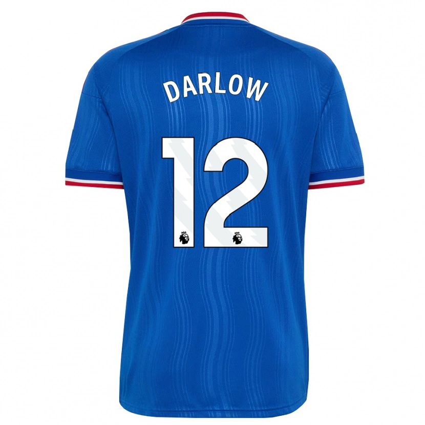 Danxen Kid Karl Darlow #12 Blue White Red Away Jersey 2026/27 T-Shirt