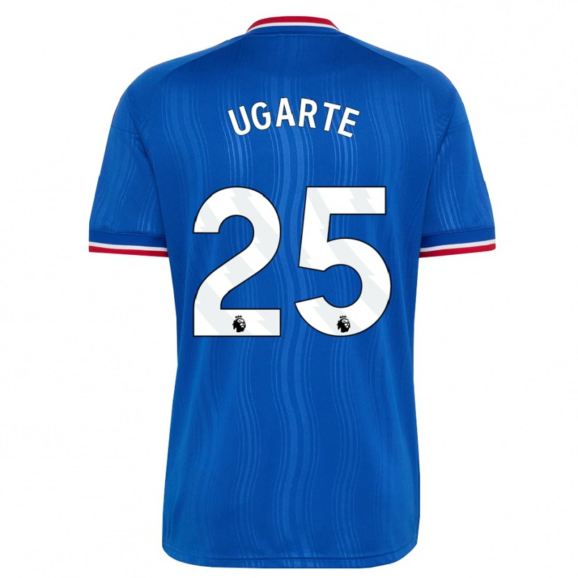 Danxen Kid Manuel Ugarte #25 Blue White Red Away Jersey 2026/27 T-Shirt