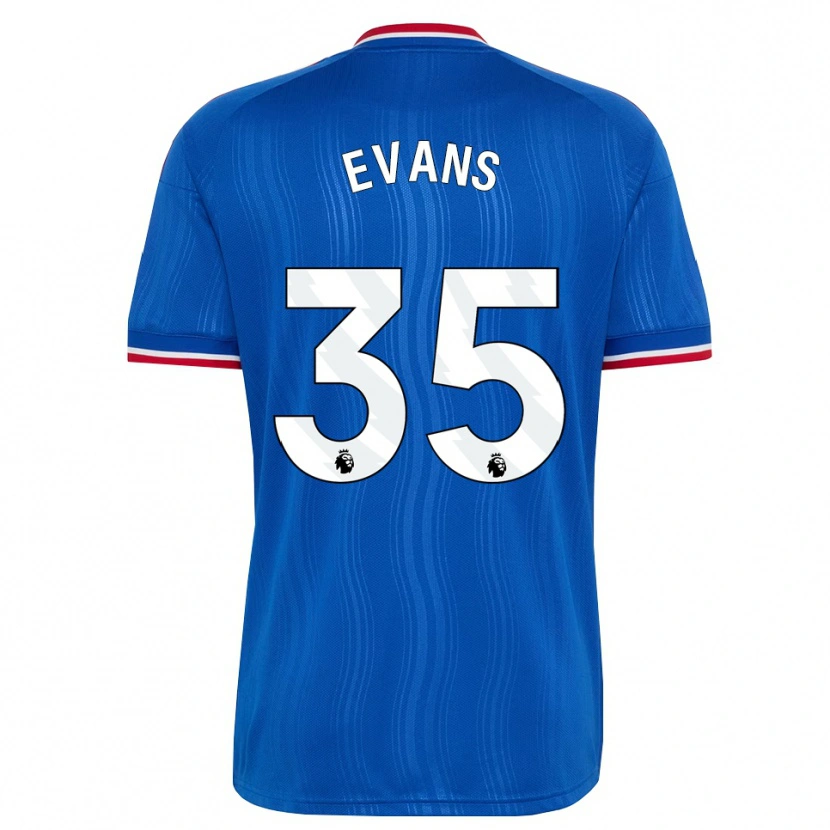 Danxen Kid Jonny Evans #35 Blue White Red Away Jersey 2026/27 T-Shirt