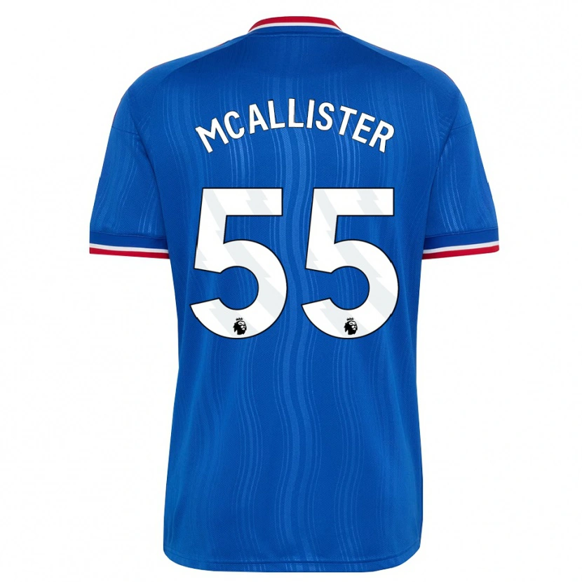 Danxen Kid Finley Mcallister #55 Blue White Red Away Jersey 2026/27 T-Shirt