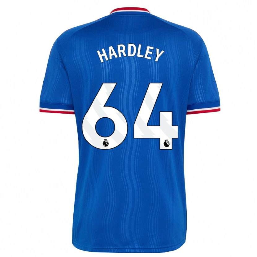 Danxen Kid Bjorn Hardley #64 Blue White Red Away Jersey 2026/27 T-Shirt