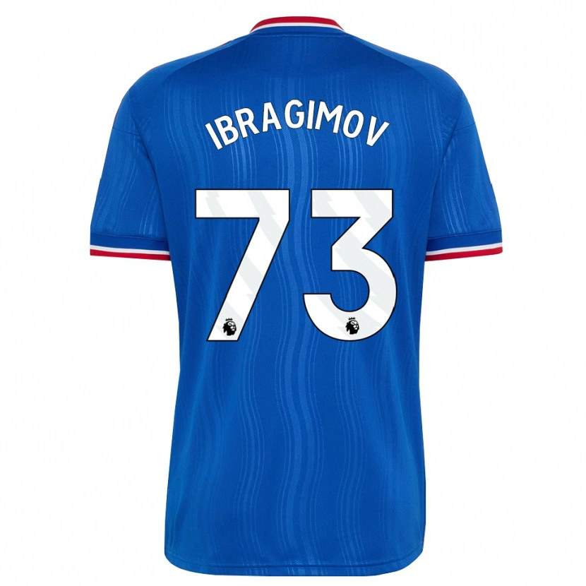 Danxen Kid Amir Ibragimov #73 Blue White Red Away Jersey 2026/27 T-Shirt