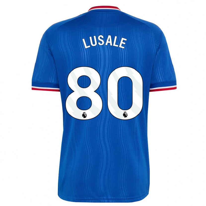 Danxen Kid Samuel Lusale #80 Blue White Red Away Jersey 2026/27 T-Shirt