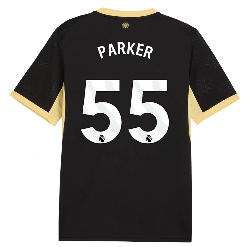 Danxen Kid Harrison Parker #55 Black Yellow Away Jersey 2026/27 T-Shirt
