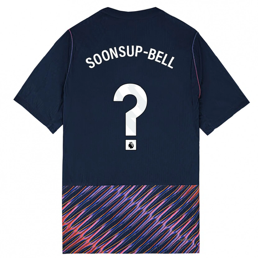 Danxen Kid Jude Soonsup-Bell #0 Royal Blue White Away Jersey 2026/27 T-Shirt