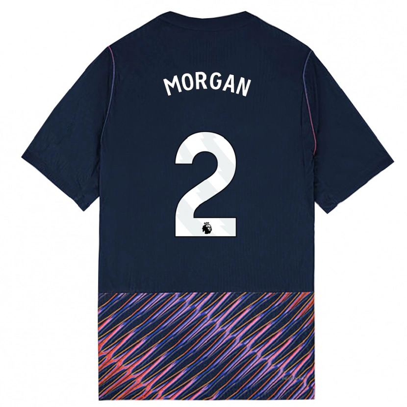 Danxen Kid Esther Morgan #2 Royal Blue White Away Jersey 2026/27 T-Shirt