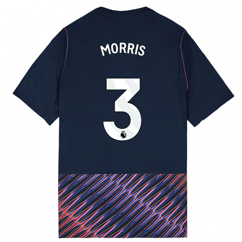 Danxen Kid Ella Morris #3 Royal Blue White Away Jersey 2026/27 T-Shirt