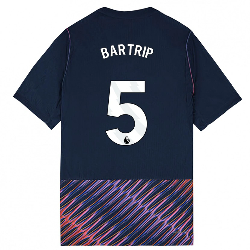 Danxen Kid Molly Bartrip #5 Royal Blue White Away Jersey 2026/27 T-Shirt