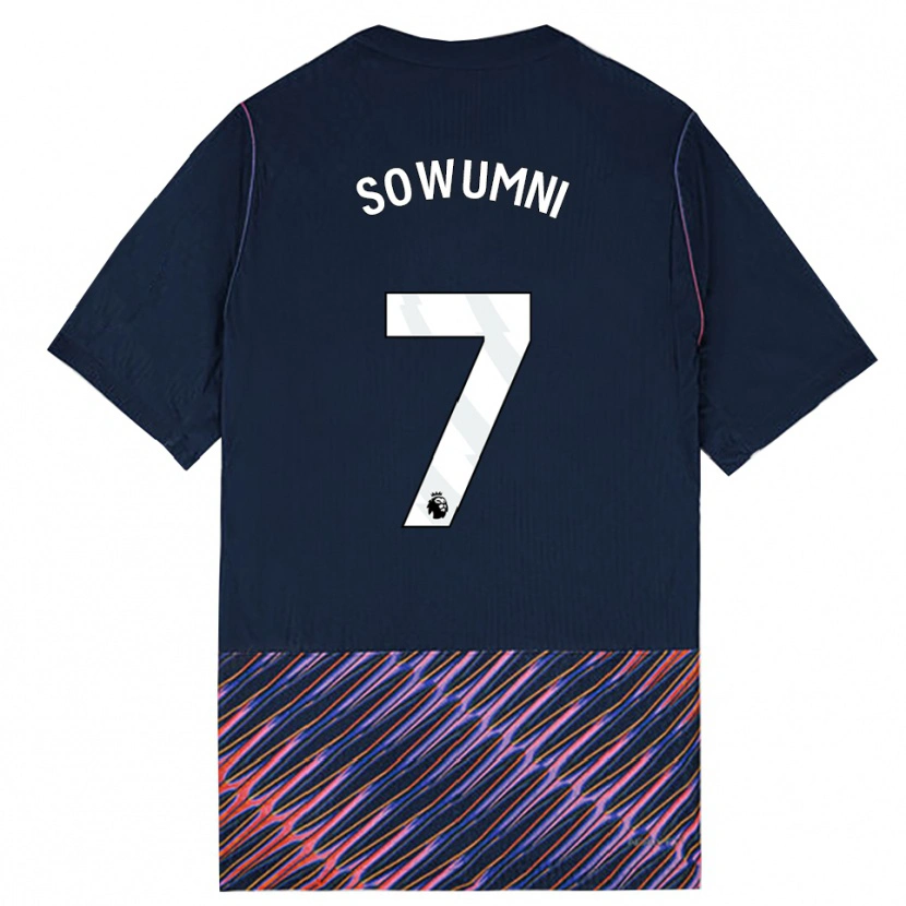 Danxen Kid Elisha Sowunmi #7 Royal Blue White Away Jersey 2026/27 T-Shirt