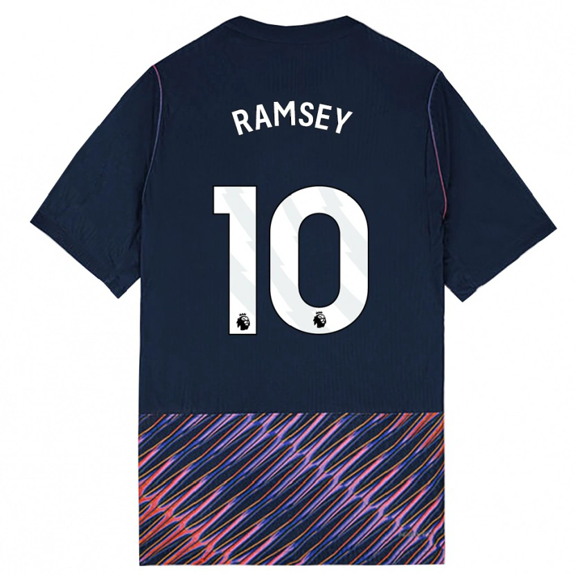 Danxen Kid Cole Ramsey #10 Royal Blue White Away Jersey 2026/27 T-Shirt