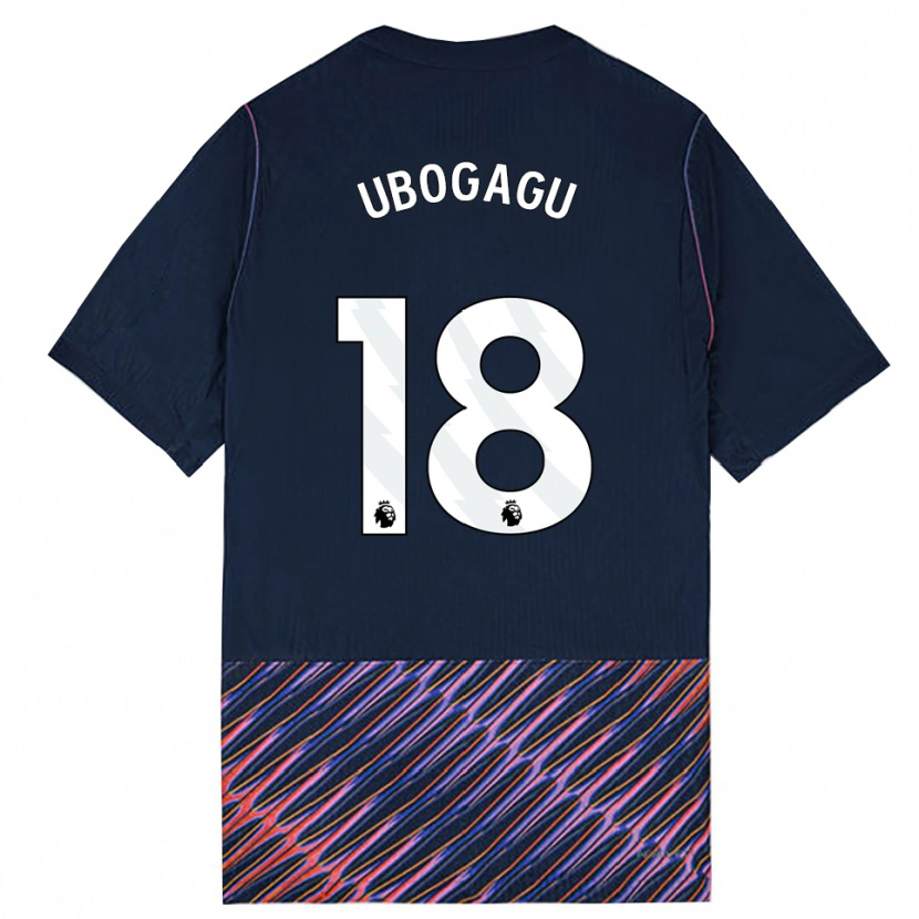 Danxen Kid Chioma Ubogagu #18 Royal Blue White Away Jersey 2026/27 T-Shirt