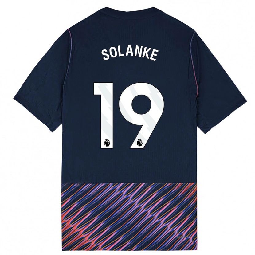 Danxen Kid Dominic Solanke #19 Royal Blue White Away Jersey 2026/27 T-Shirt