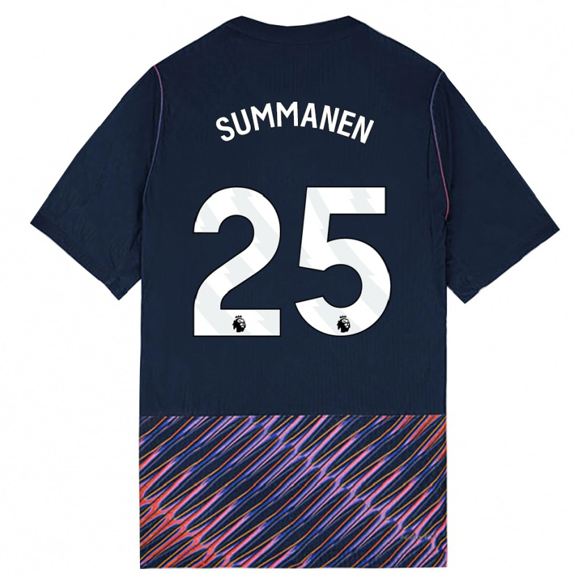 Danxen Kid Eveliina Summanen #25 Royal Blue White Away Jersey 2026/27 T-Shirt
