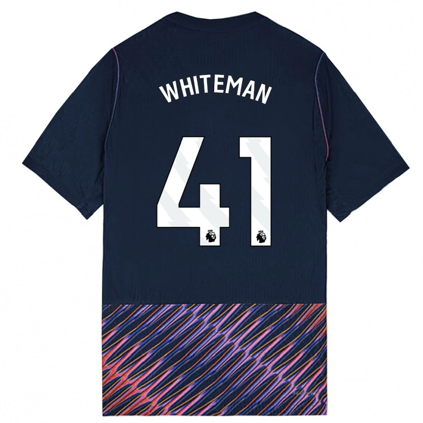 Danxen Kid Alfie Whiteman #41 Royal Blue White Away Jersey 2026/27 T-Shirt