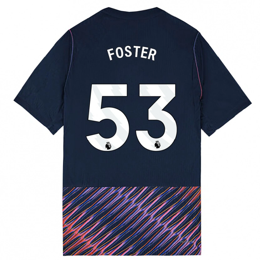 Danxen Kid Brooklyn Lyons Foster #53 Royal Blue White Away Jersey 2026/27 T-Shirt