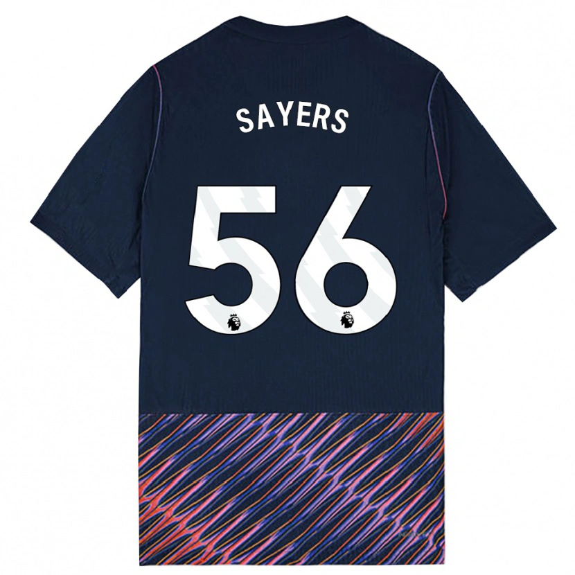 Danxen Kid Charlie Sayers #56 Royal Blue White Away Jersey 2026/27 T-Shirt