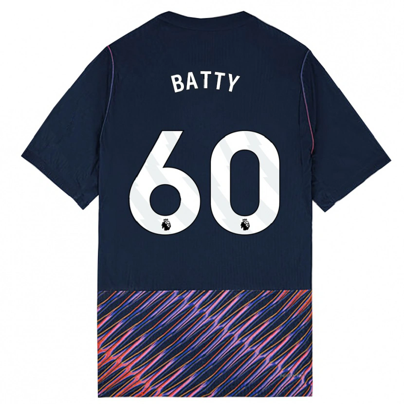 Danxen Kid Dan Batty #60 Royal Blue White Away Jersey 2026/27 T-Shirt