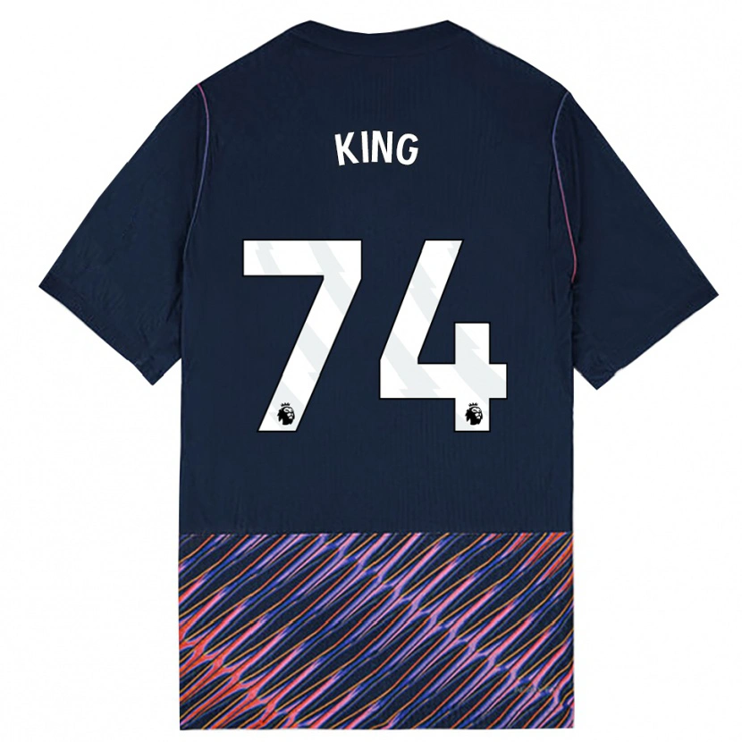 Danxen Kid Maeson King #74 Royal Blue White Away Jersey 2026/27 T-Shirt