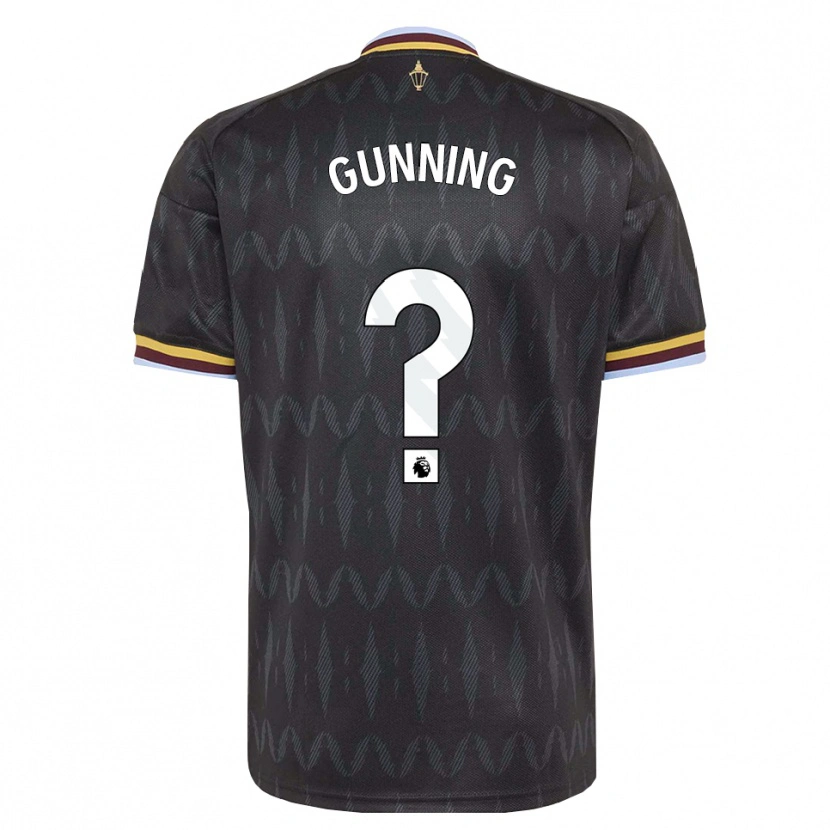 Danxen Kid Ashton Gunning #0 Cornflower Blue Black Yellow Away Jersey 2026/27 T-Shirt