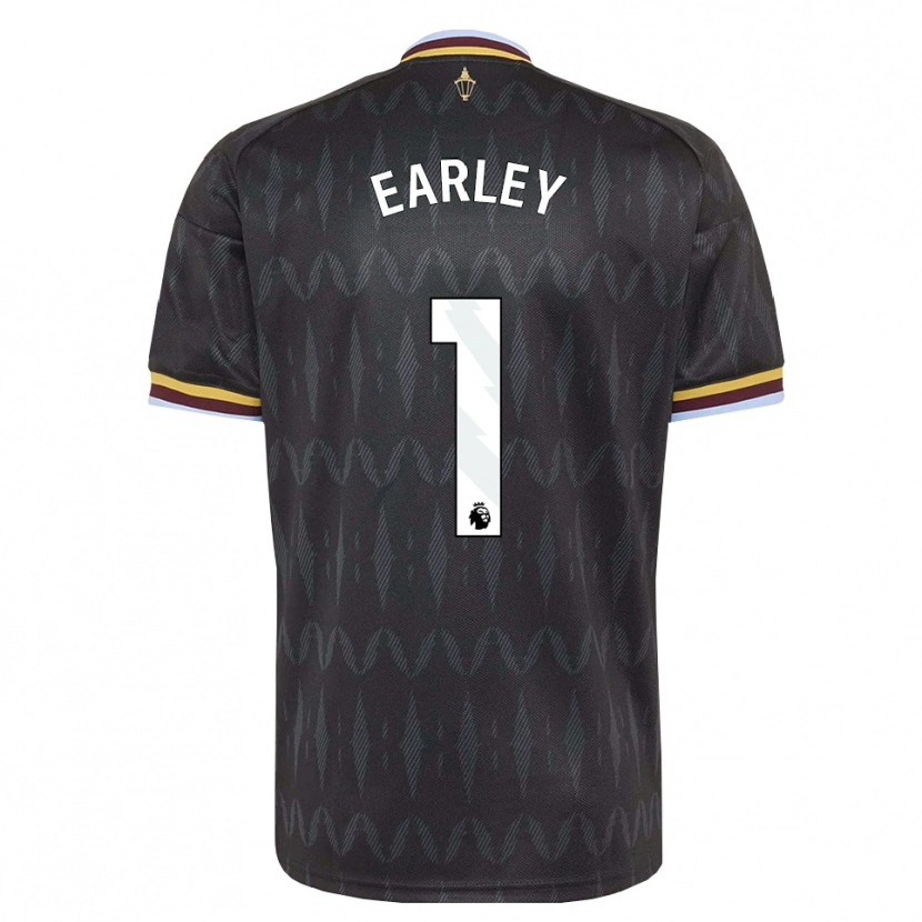 Danxen Kid Blade Earley #1 Cornflower Blue Black Yellow Away Jersey 2026/27 T-Shirt